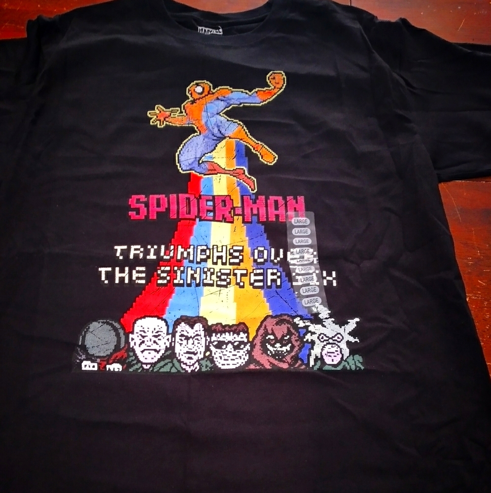 Marvels spiderman tshirt
